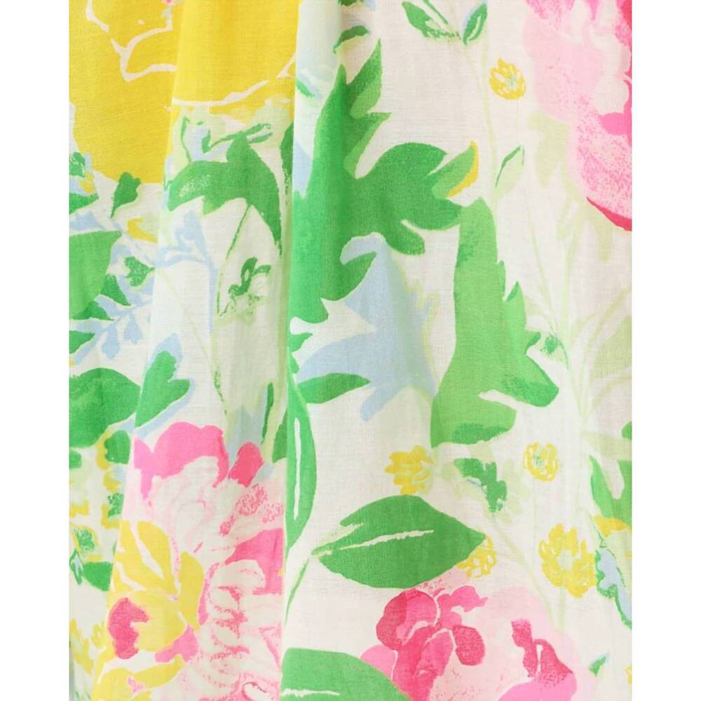 NEW LILLY PULITZER renisha long sleeve top in multi poppy party engineered - Picture 6 of 7